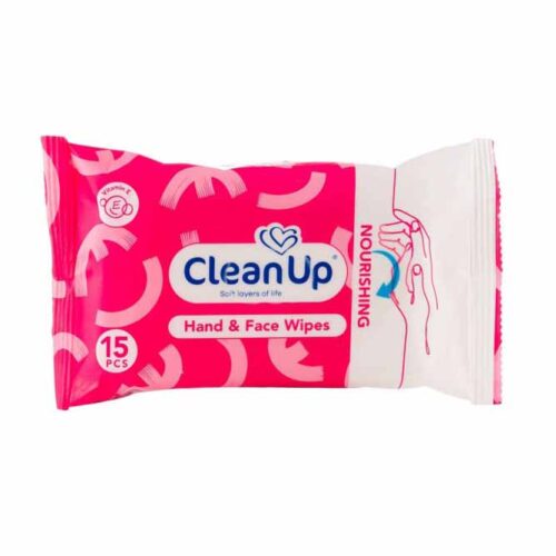 Hand and face clean-up wipes 15 pieces daroosazam.com