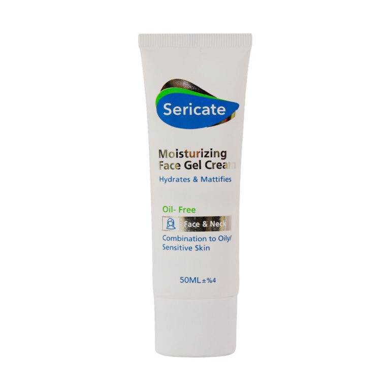 Moisturizing facial cream gel sericate for mixed and oily skin 50 ml daroosazam.com