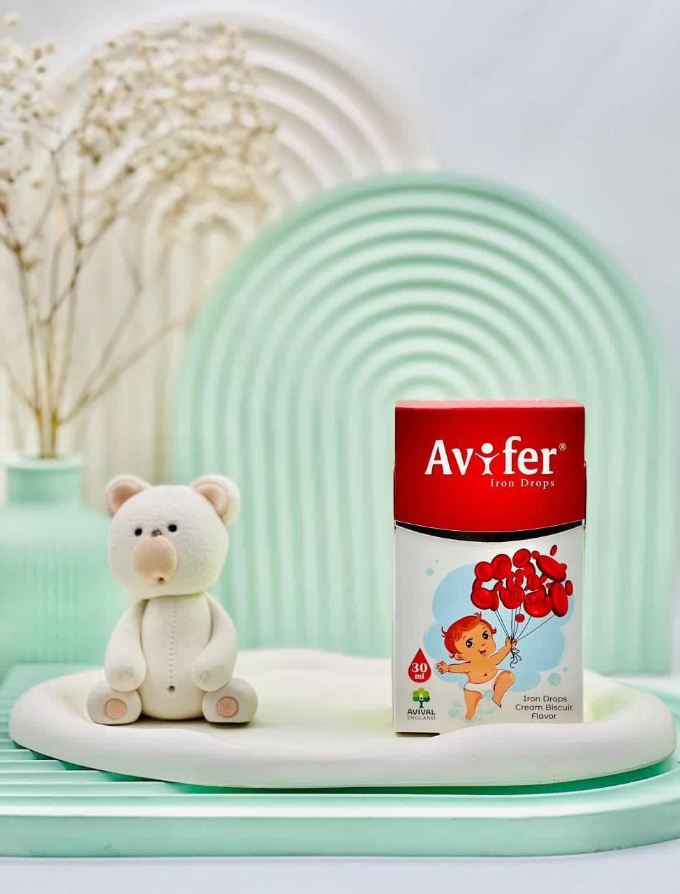قطره آهن آویفر با طعم بیسکوییت آویوال 30 میلی لیتر داروسازم دات کام قطره آهن آویفر با طعم بیسکوییت آویوال 30 میلی لیتر