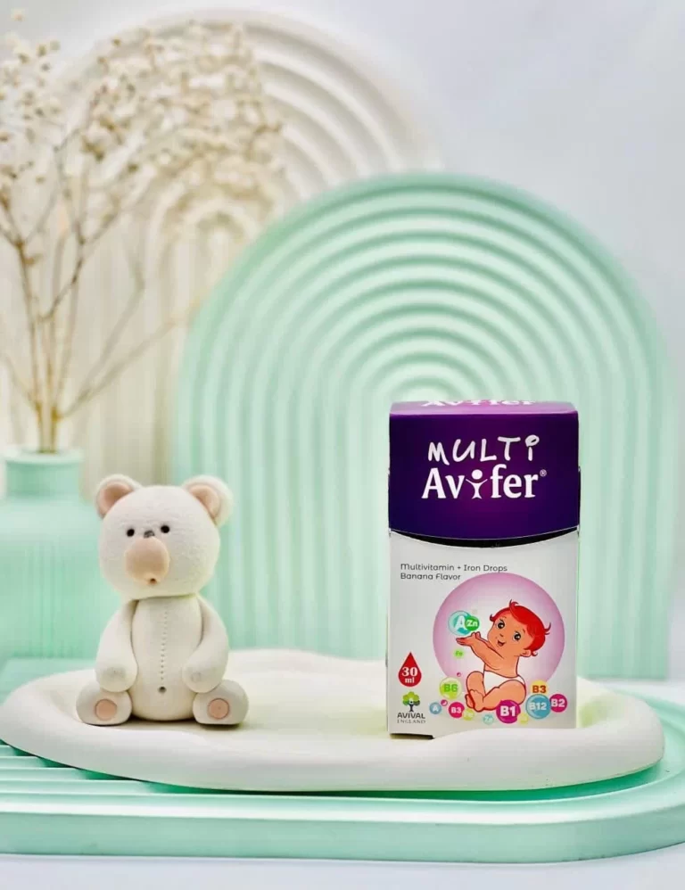 قطره مولتی آویفر آویوال با طعم موز 30 میلی لیتر