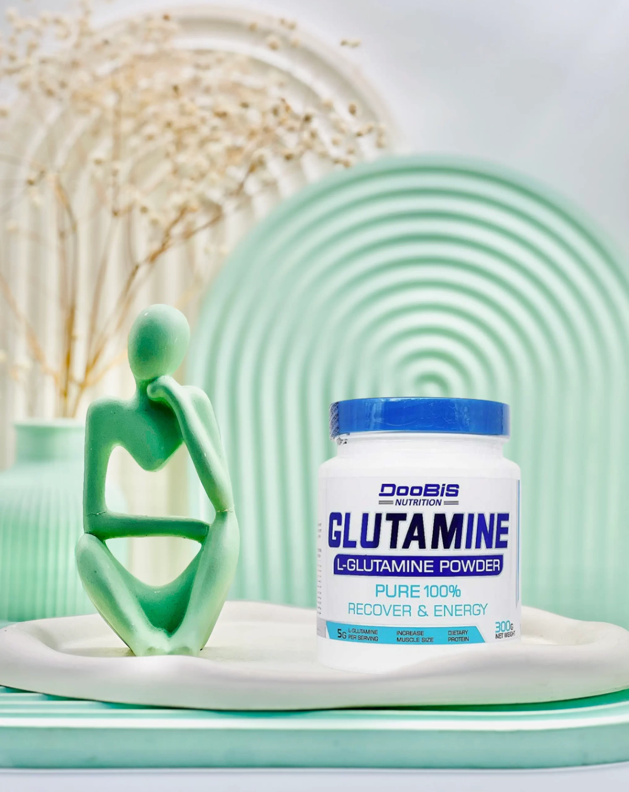 Doubis Glutamine Powder 300g daroosazam.com پودر گلوتامین دوبیس 300 گرم