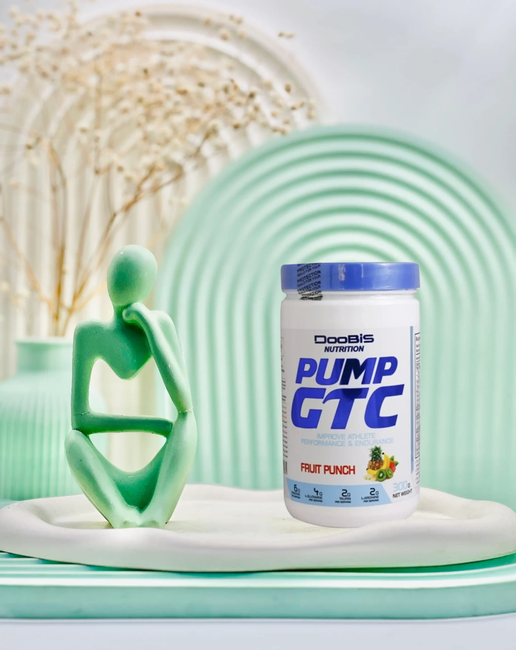 GTC Dubis Pump Powder with Tutti Frutti Flavor 300g daroosazam.com پودر پمپ جی تی سی دوبیس با طعم توتی فروتی 300 گرم