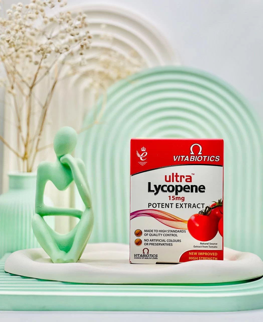 Vitabiotics Ultra Lycopene Tablets 30 Count (2) daroosazam.com قرص اولترا لیکوپن ویتابیوتیکس 30 عددی