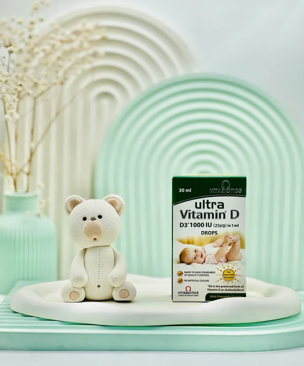 قطره اولترا ویتامین دی ویتابیوتیکس 1000 واحدی 30 میلی لیتر داروسازم دات کام قطره اولترا ویتامین دی ویتابیوتیکس 1000 واحدی 30 میلی لیتر