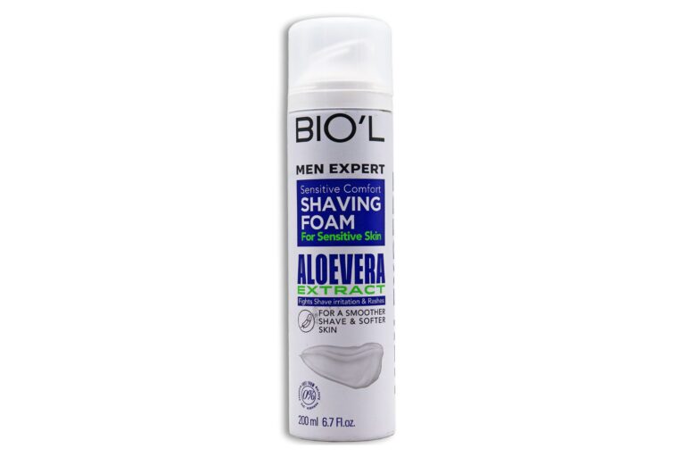 Biol Men Expert Shaving Foam for Sensitive with Aloe Vera Extract – 200 ml daroosazam.com