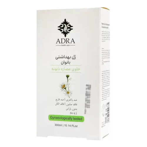 خرید ژل بهداشتی بانوان بابونه آدرا از داروسازم