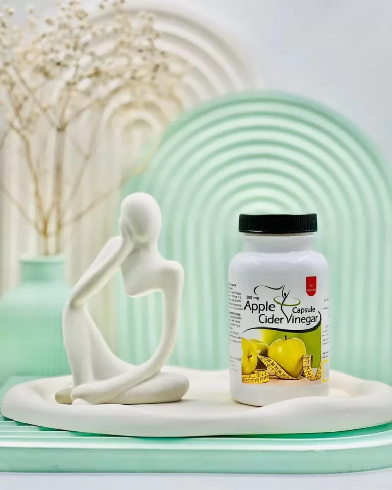 کپسول سرکه سیب 500 میلی گرم ایده دارو پارس 60 عددی