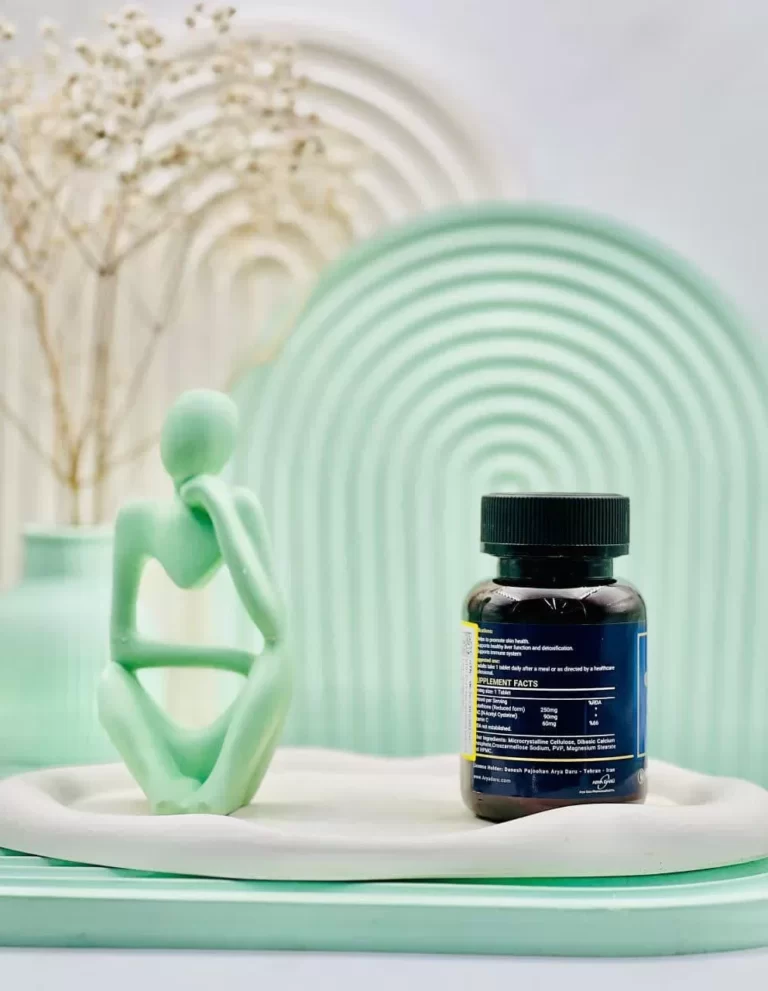 قرص گلوتاتیون استیل سیستئین و ویتامین سی آریا دارو 30 عددی