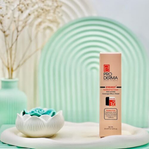 کرم رنگی spf30 پوشاننده و ضد چروک دور چشم آی وست پرودرما
