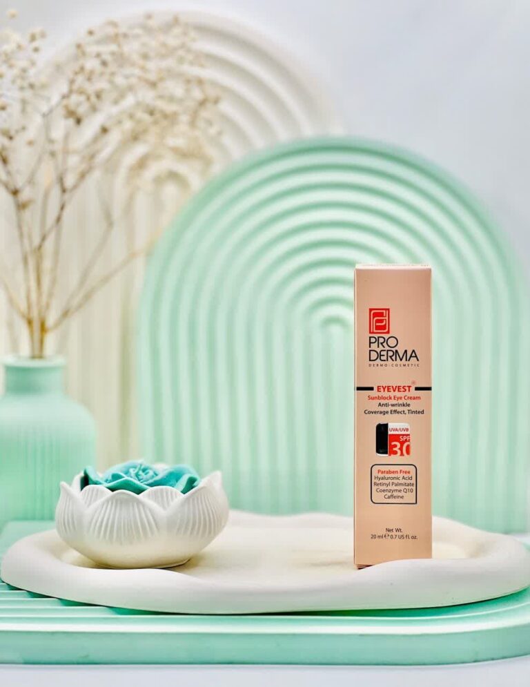 کرم رنگی spf30 پوشاننده و ضد چروک دور چشم آی وست پرودرما