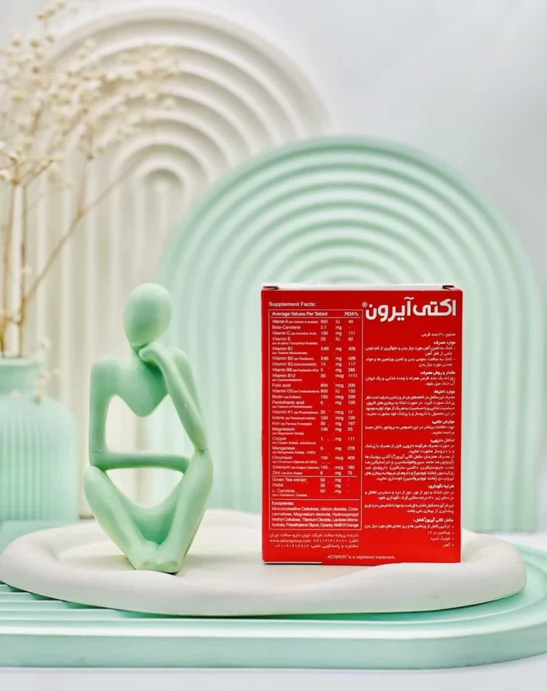 قرص اکتی آیرون ابیان دارو 30 عددی