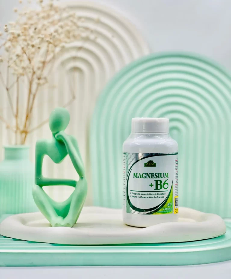 قرص منیزیم و ویتامین ب6 آلفا ویتامینز