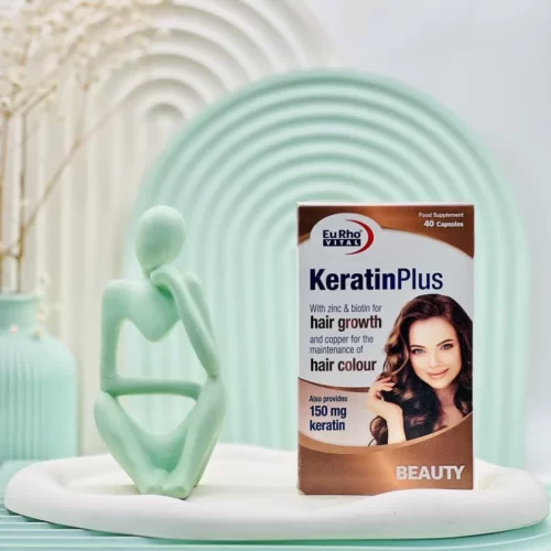 کپسول کراتین پلاس یوروویتال 40 عددی