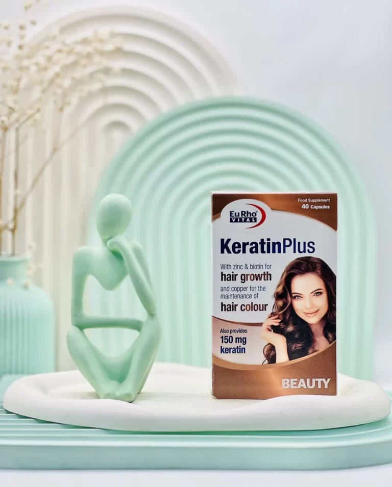 کپسول کراتین پلاس یوروویتال 40 عددی