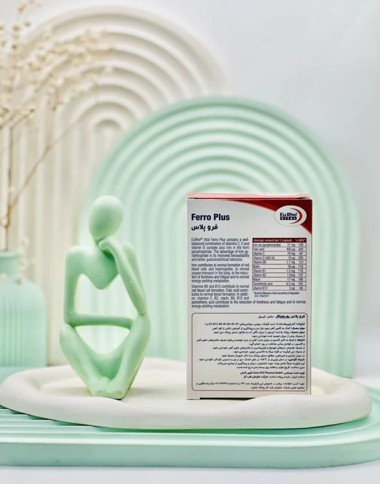 کپسول فرو پلاس یوروویتال 60 عددی