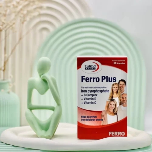 کپسول فرو پلاس یوروویتال 60 عددی