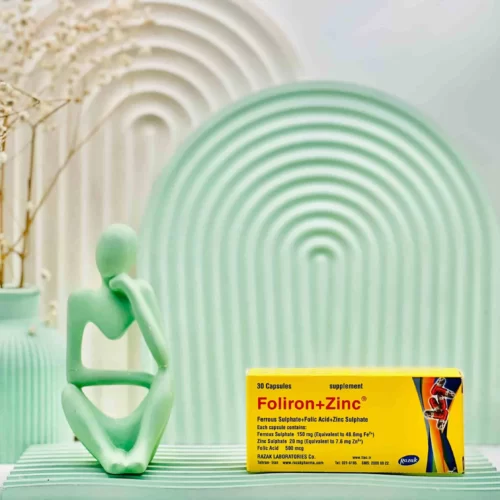 کپسول فولایرون + زینک رازک 30 عددی