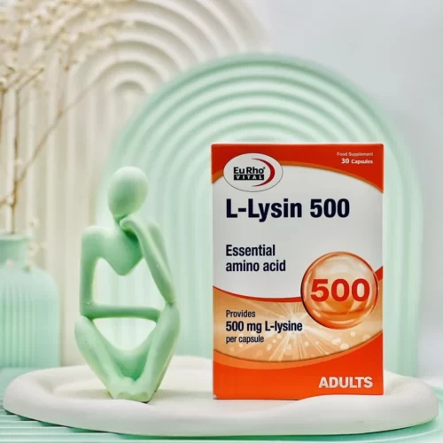 کپسول ال لیزین 500 یوروویتال 30 عددی