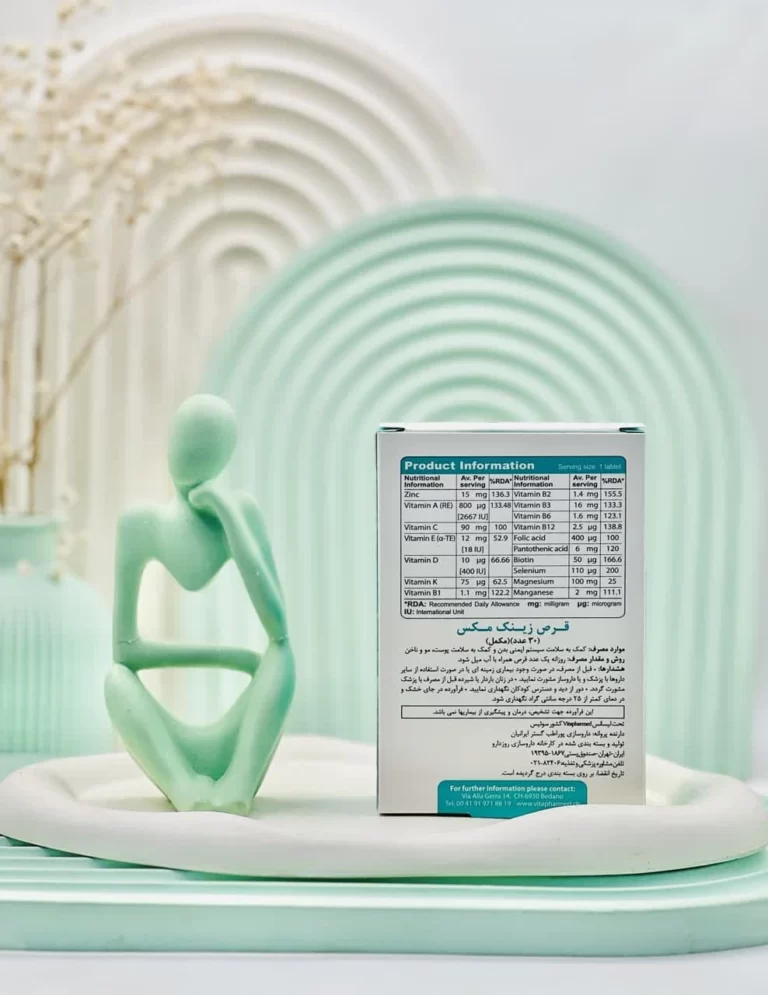 قرص زینک مکس ویواتیون 30 عددی