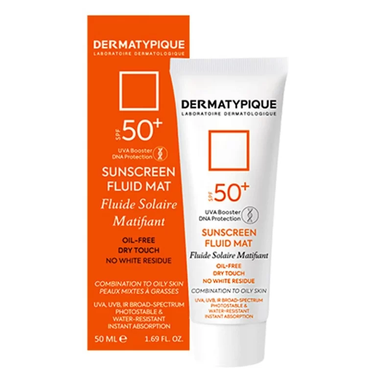 فلوئید ضد آفتاب روشن کننده SPF50 درماتییک