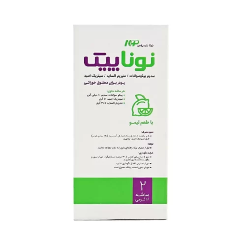 خرید ساشه نوناپیک نونا دارو پارس با طعم لیمو
