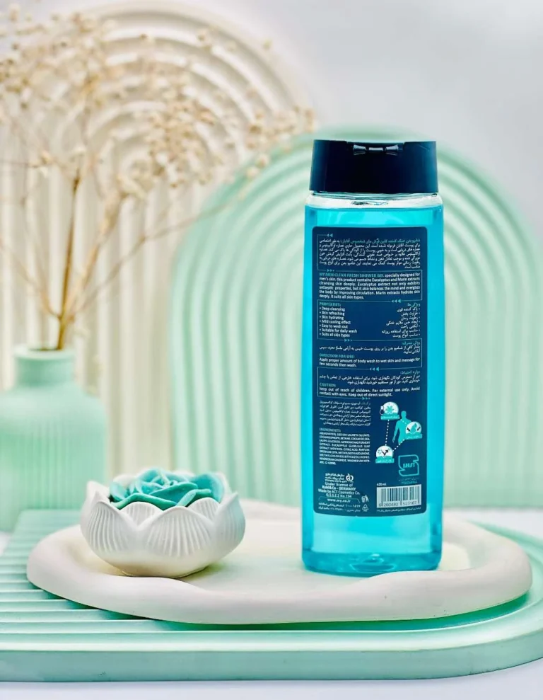 شامپو بدن خنک کننده کلین فرش مای مخصوص آقایان 420ml
