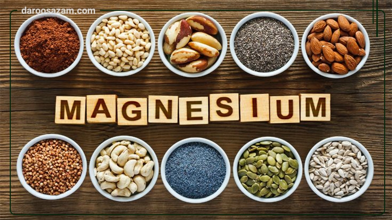 کپسول منیزیم پلاس د3 و کا2 یوروویتال 60 عددی