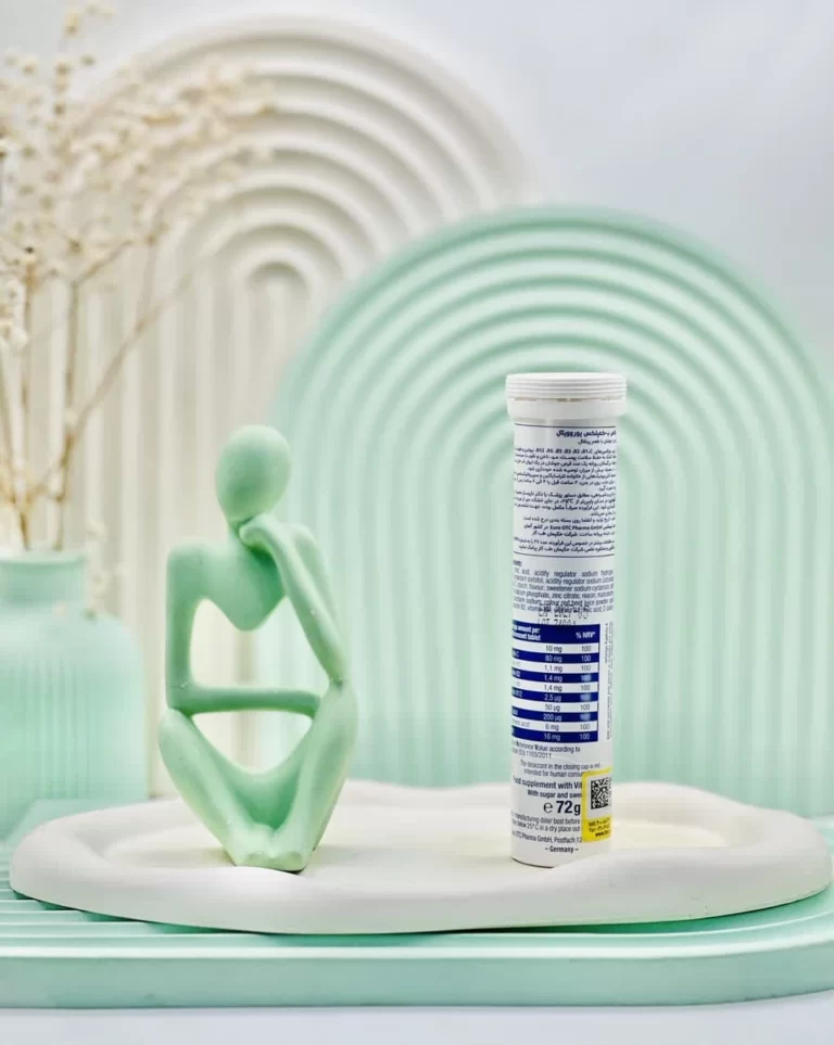 قرص جوشان زینک پلاس ب کمپلکس یوروویتال 20 عددی