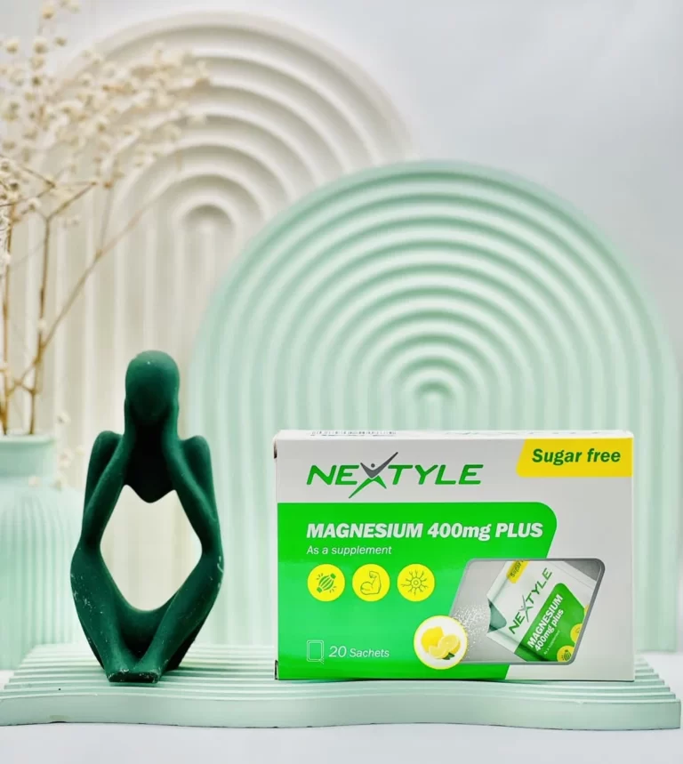 ساشه منیزیم پلاس نکستایل 400 میلی گرم 20 عددی