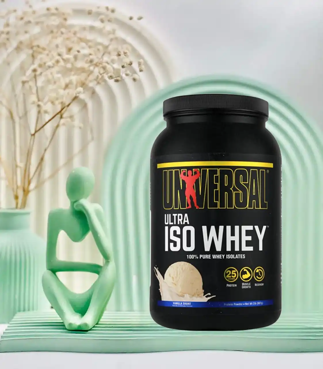 Universal Nutrition Ultra Iso Whey Powder 907 grams daroosazam.com پودر اولترا ایزو وی یونیورسال نوتریشن ۹۰۷ گرم