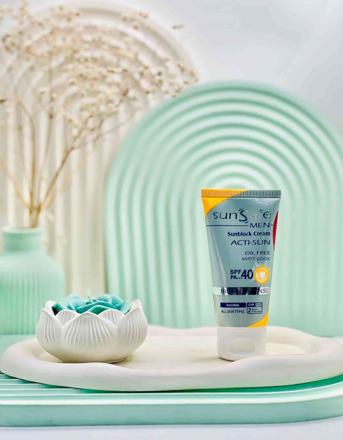 کرم ضد آفتاب آقایان SPF 40 سان سیف