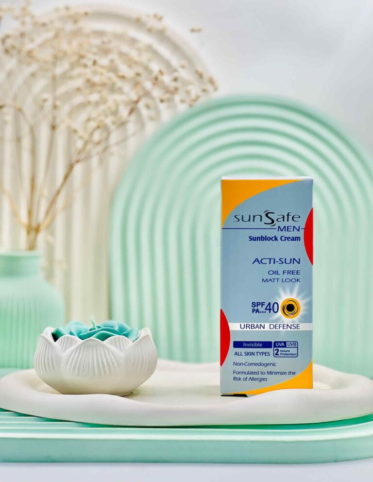 کرم ضد آفتاب آقایان SPF 40 سان سیف