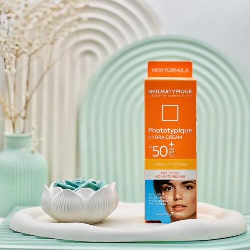 ضدآفتاب SPF+50 پوست نرمال تا خشک درماتیپیک فاقد رنگ