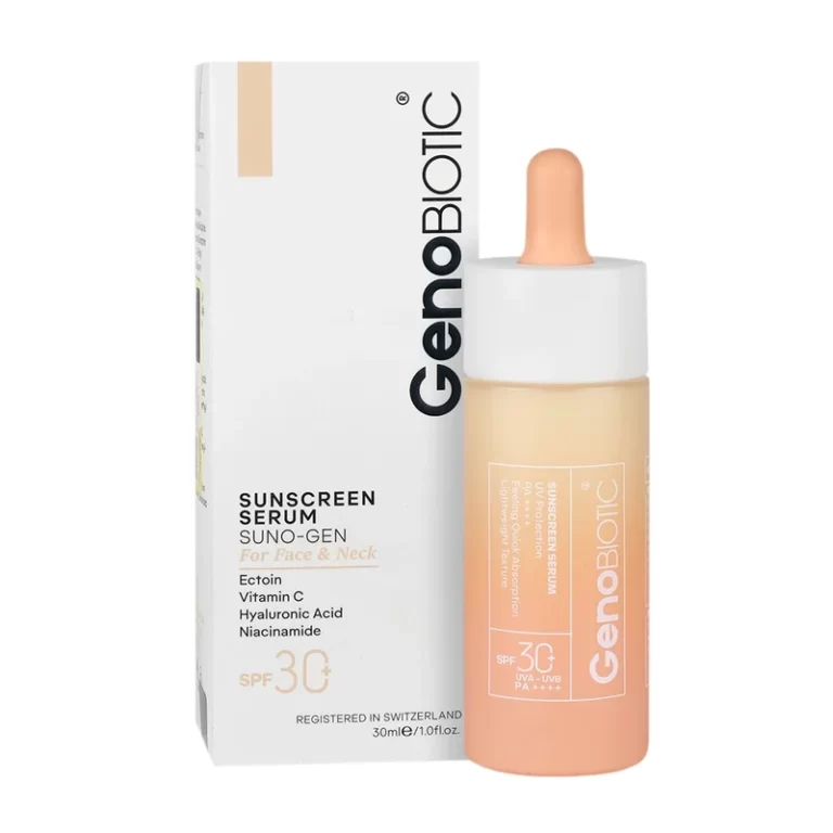 سرم ضد آفتاب صورت و گردن SPF30 ژنوبایوتیک