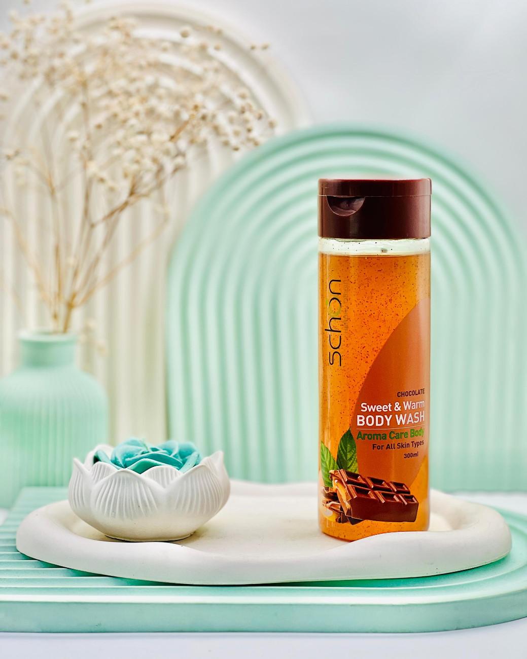 Schon Chocolate Body Wash daroosazam.com شامپو بدن شکلات شون