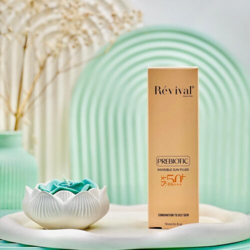 فلوئید ضدآفتاب spf+50 پوست چرب رویوال