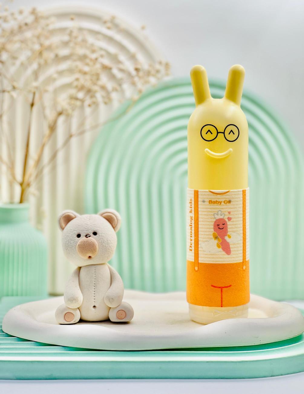 Dermalog Kids Baby Oil daroosazam.com روغن بدن کودک درمالوگ کیدز