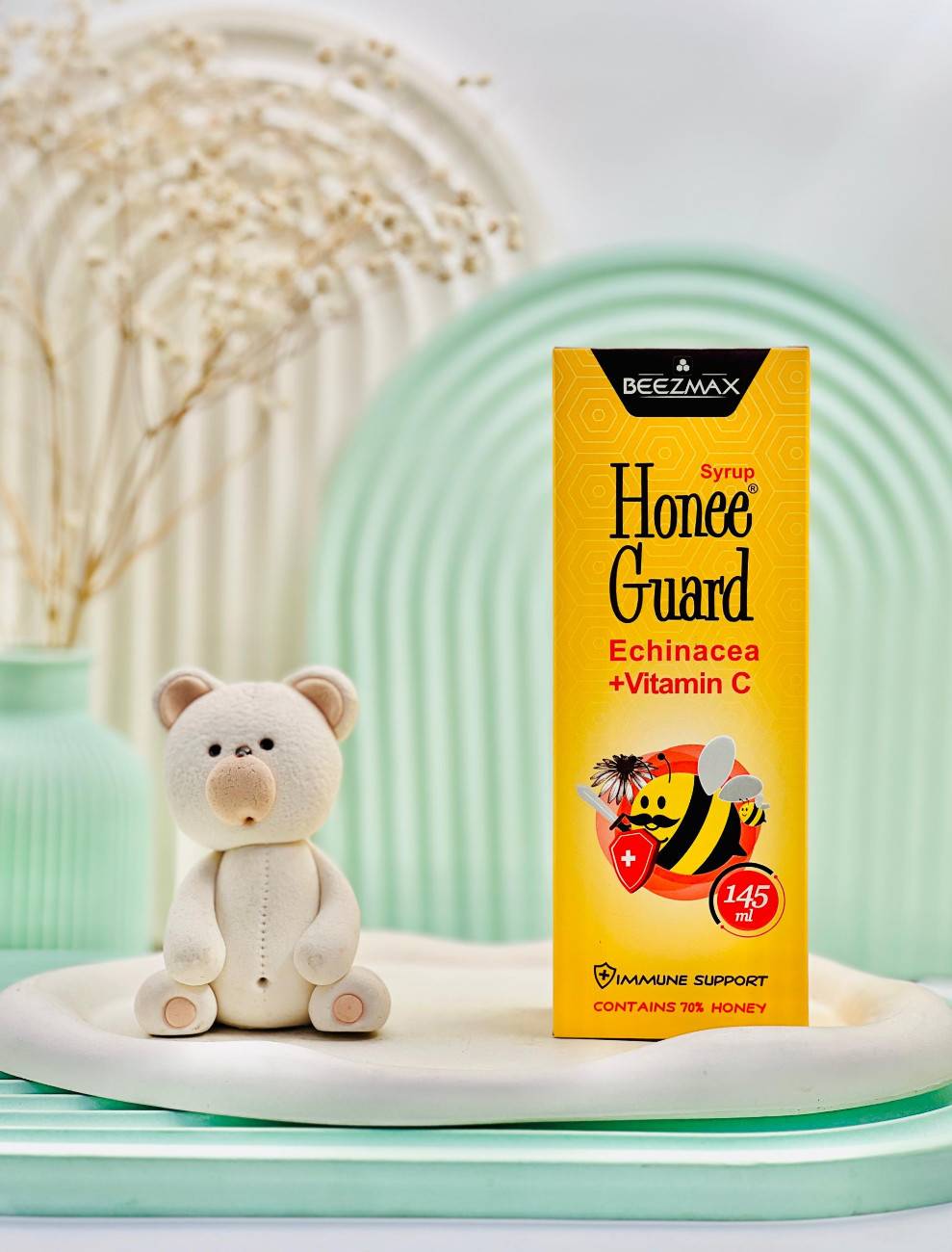 Beezmax Honee Guard Syrup daroosazam.com شربت هانی گارد بیزمکس