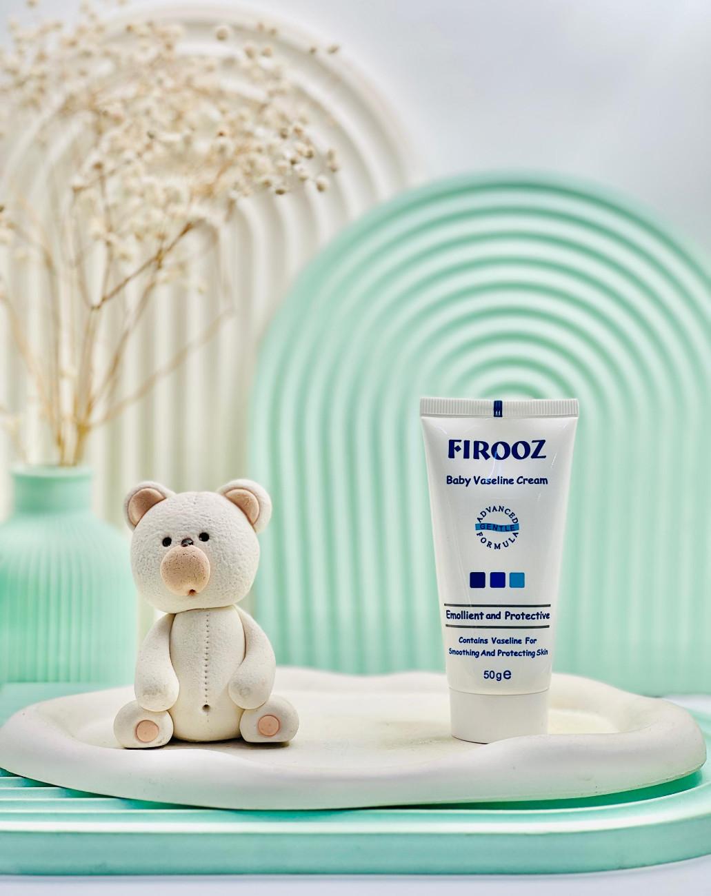 Firooz Baby Vazeline Cream daroosazam.com کرم وازلین فیروز کودک