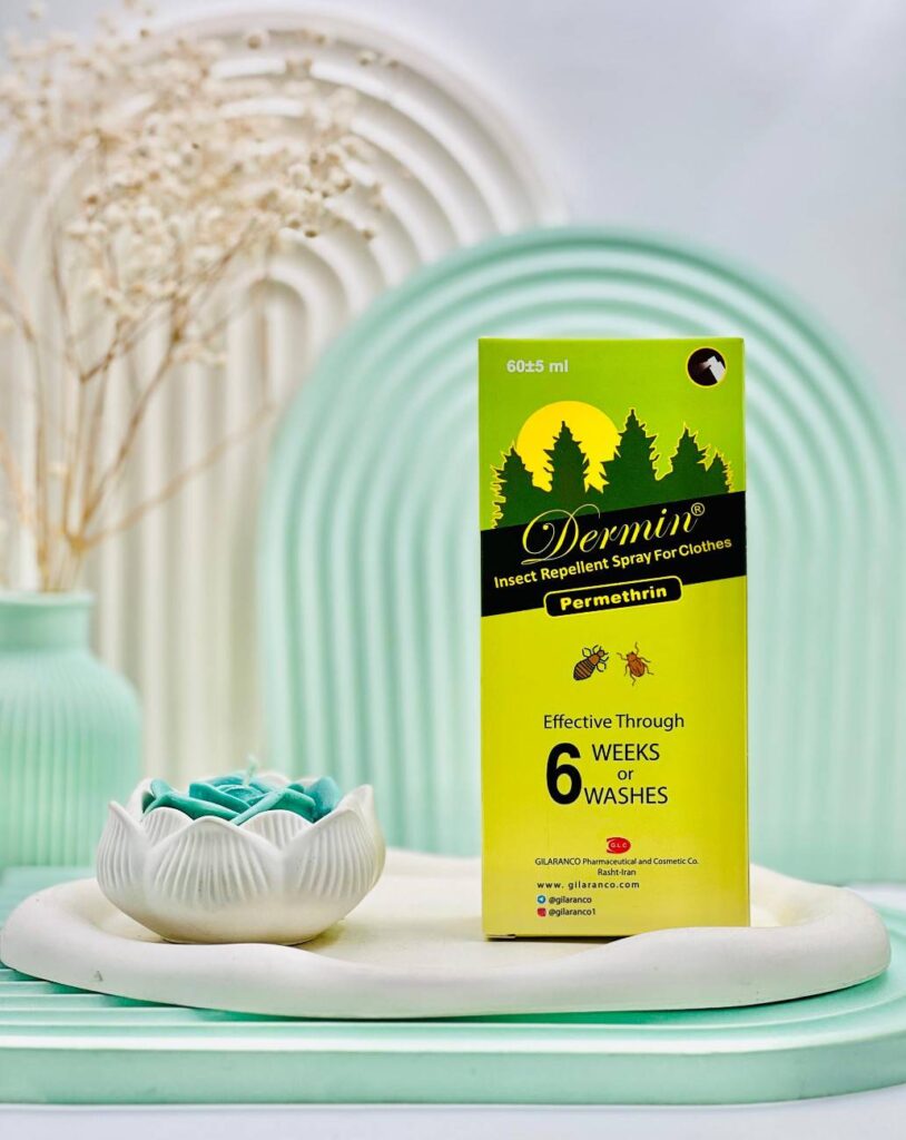 اسپری دافع حشرات درمین