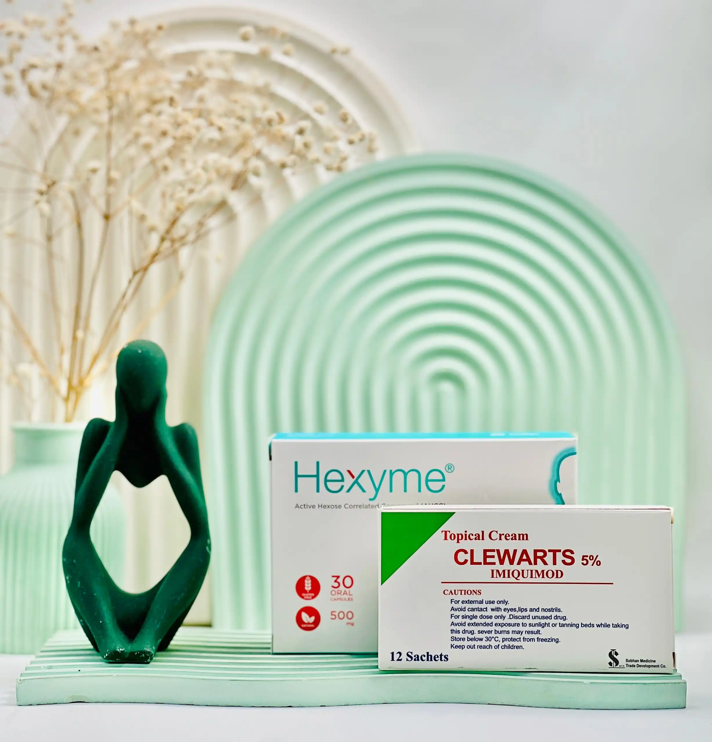 hexyme capsules plus clewarts capsule daroosazam.com کپسول هگزایم و پماد کلی وارتس