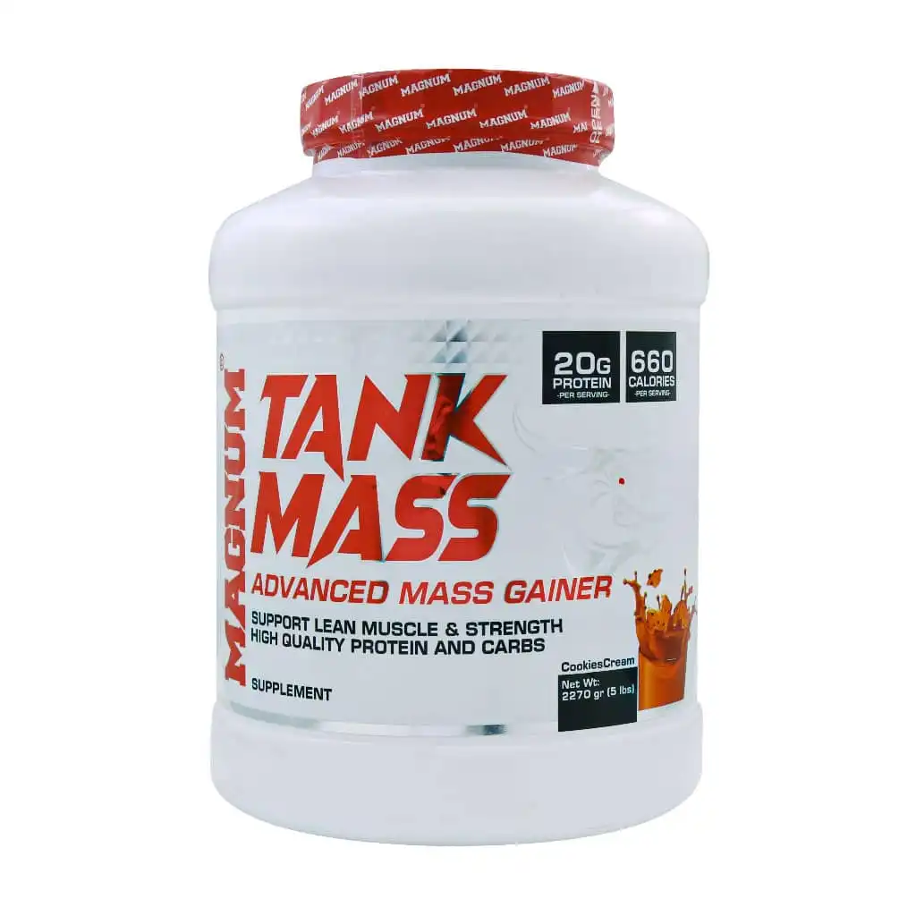 Magnum-Ganer-Tank-Mass-2270-g-cookie daroosazam.com 1 پودر تانک مس مگنوم طعم کوکیزکرم
