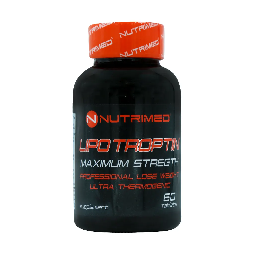 Nutrimed-Lipotroptin-60 daroosazam.com 1 قرص چربی سوز لیپوتروپین 500 میلی گرم نوتریمد