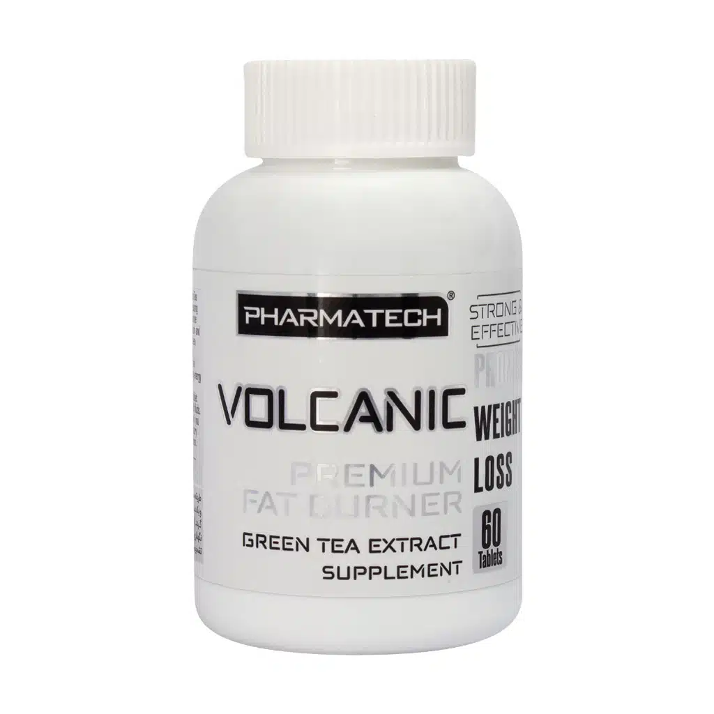 Pharmatech-Volcanic-fat-burner-۶۰-Tabs daroosazam.com 1 قرص چربی سوز ولکانیک فارماتک