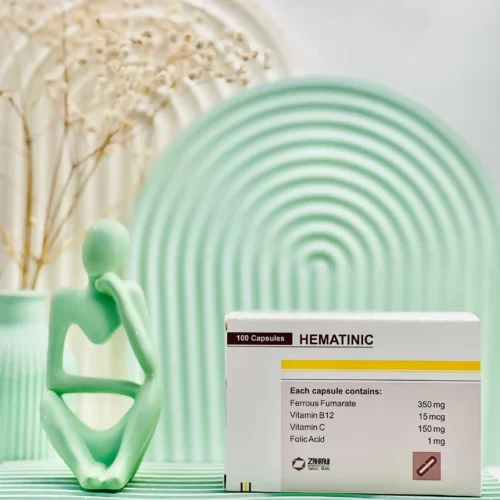 قرص هماتینیک زهراوی 100 عددی