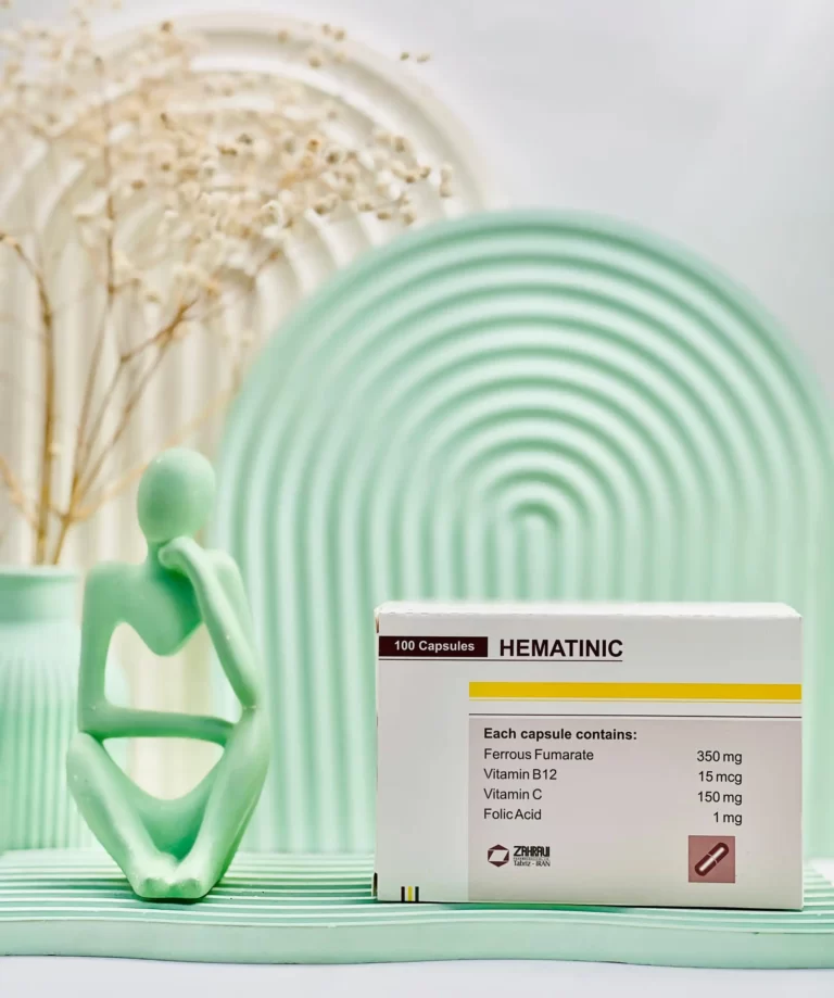 قرص هماتینیک زهراوی 100 عددی