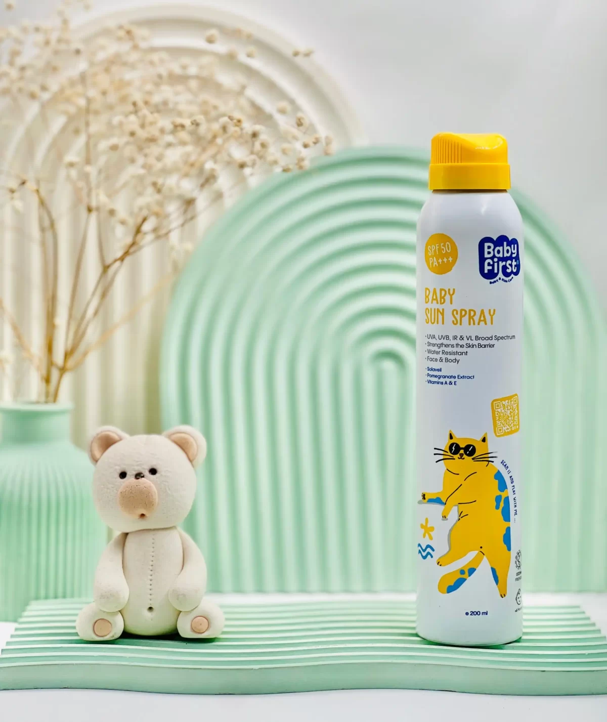 اسپری ضدآفتاب کودک SPF50 بیبی فرست
