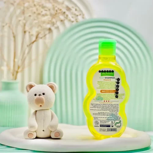 شامپو نرم کننده بچه ویتامین E بیبی لند