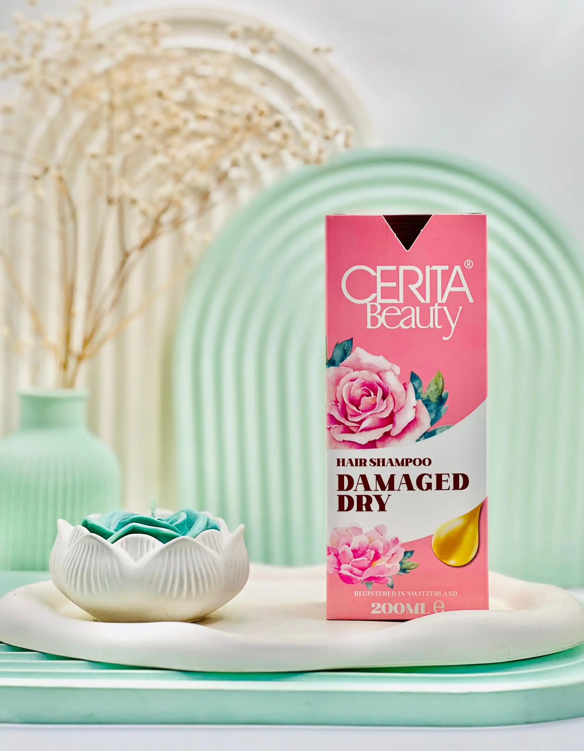 cerita beauty damaged dry shampoo daroosazam.com 2 شامپو موهای خشک و آسیب دیده سریتا