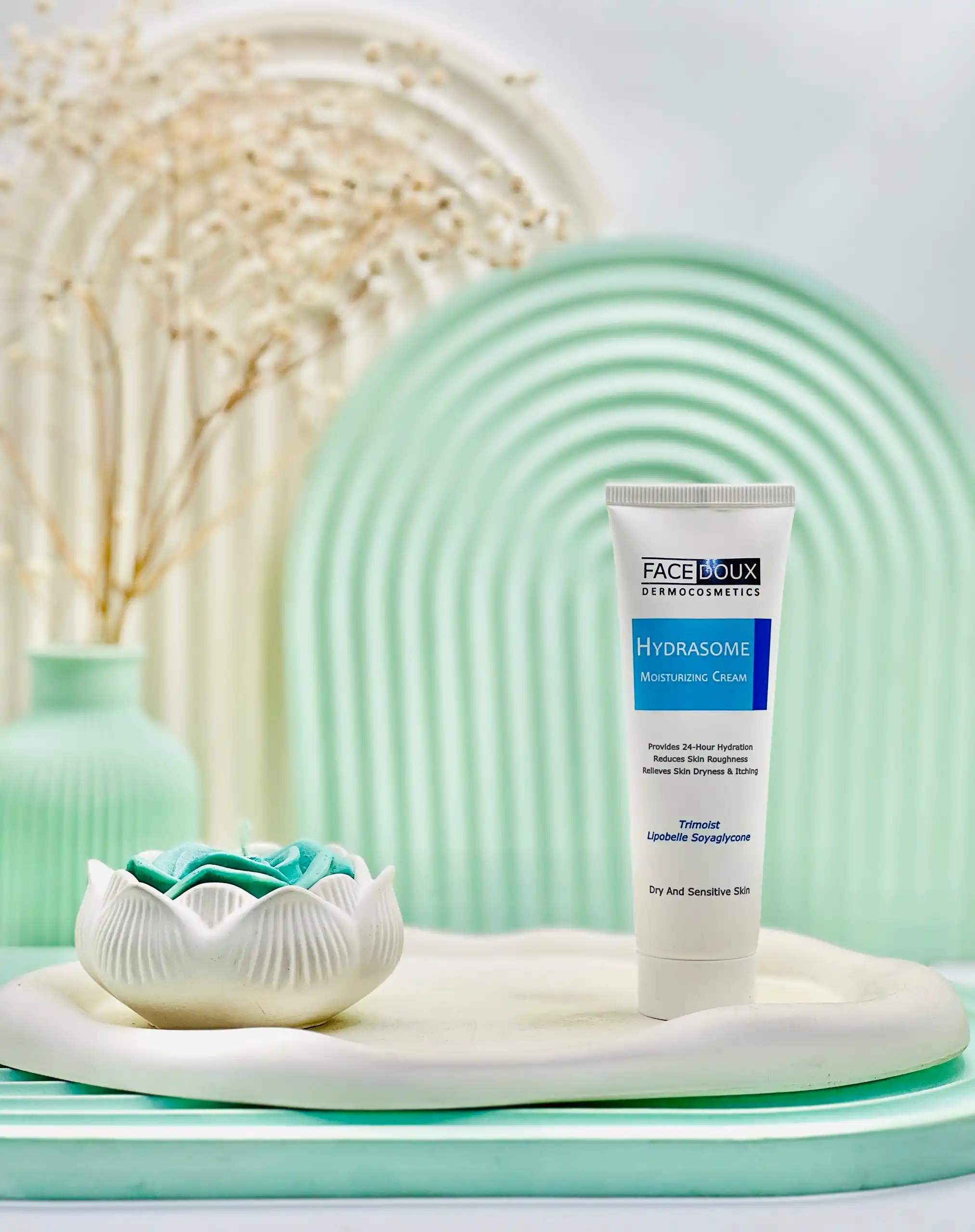 face doux hydrasome moisturizing daroosazam.com 3 کرم مرطوب کننده هیدرازوم فیس دوکس